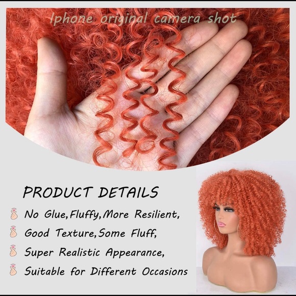 Afro Kinky Curly Wigs - Picture 5 of 6